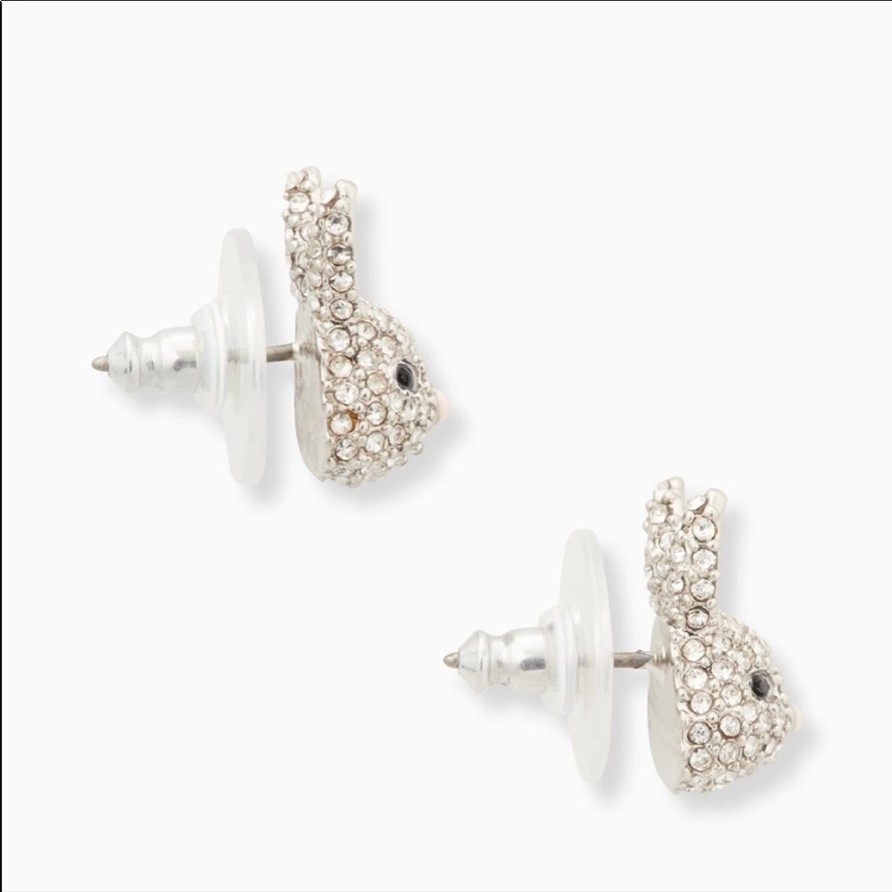 Kate Spade Make Magic Rabbit 🐰 Studs - Picture 5 of 7
